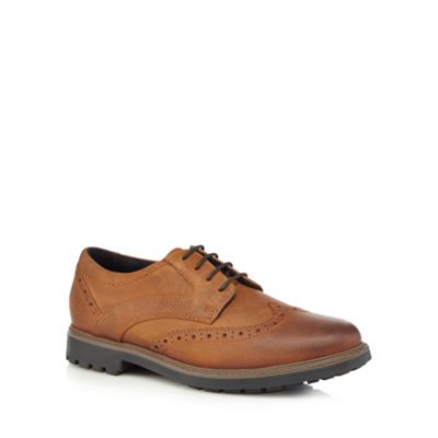 Maine New England Tan waterproof lace-up brogues